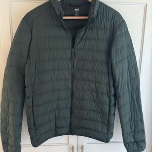 Uniqlo Men's Green ULD Puffer Jacket